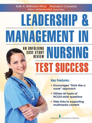 cover image of Leadership and Management in Nursing Test Success